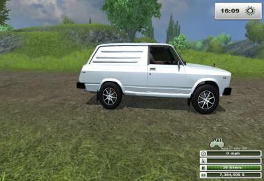 VAZ 2104 Pickup + Trailer