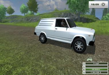 VAZ 2104 Pickup + Trailer