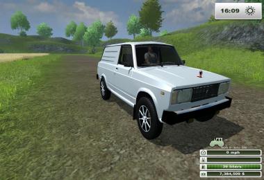 VAZ 2104 Pickup + Trailer