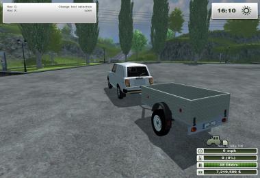 VAZ 2104 Pickup + Trailer