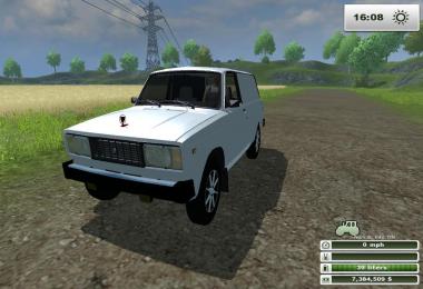VAZ 2104 Pickup + Trailer