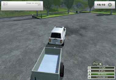 VAZ 2104 Pickup + Trailer