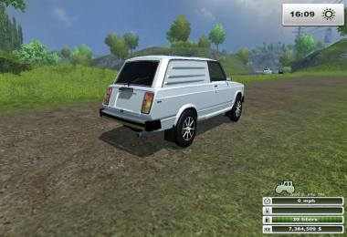 VAZ 2104 Pickup + Trailer