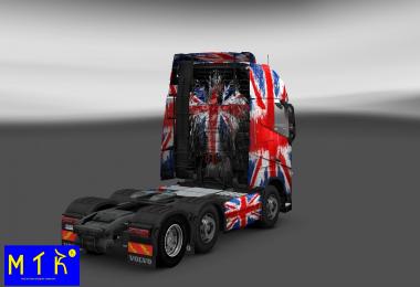 Volvo FH 2012 England Copa 2014 Skin