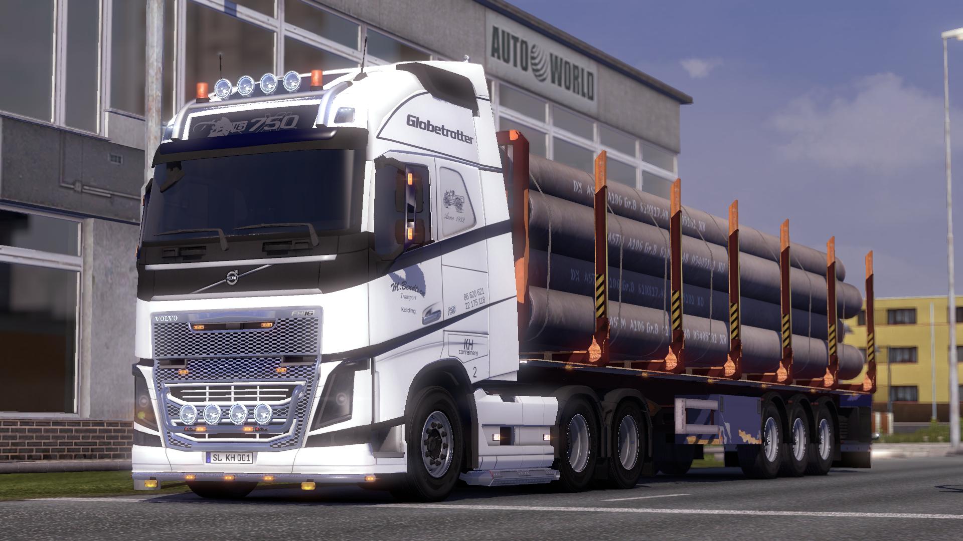 Фара volvo fh16