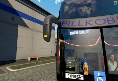 Bus Marcopolo G7 1600 LD 6×2 + skins 1.9.x