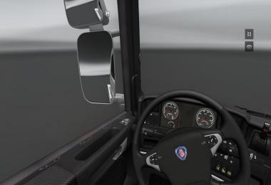 Carbon fiber Interior for Scania R v1.1