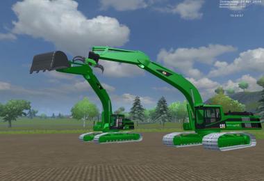 CAT 345B Pack in Forstskin v4.1