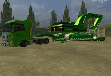 CAT 345B Pack in Forstskin v4.1