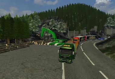 CAT 345B Pack in Forstskin v4.1