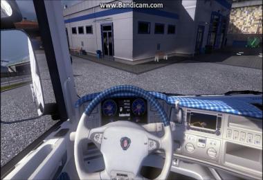Checkered Interior For Scania