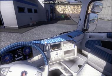 Checkered Interior For Scania