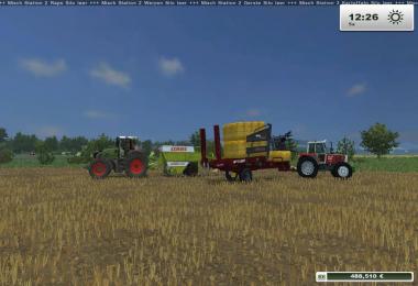 Claas quadrant 1200 mit autostack v1