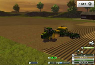 John Deere 1990CCS with fertilizer