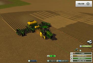 John Deere 1990CCS with fertilizer