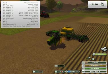 John Deere 1990CCS with fertilizer