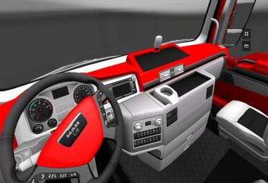 MAN TGX Red Interior