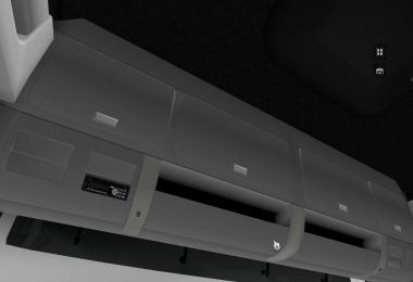 MAN TGX Red Interior