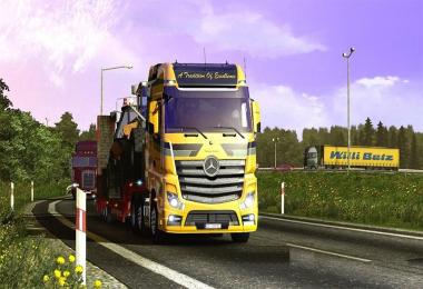 Mercedes Actros Open Pipe (Sounds Not Real)