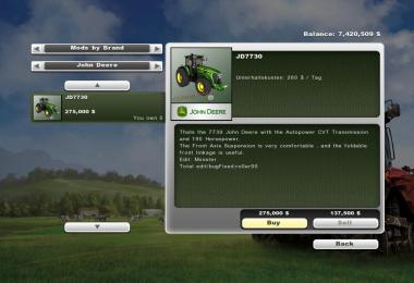 MR John Deere 7730