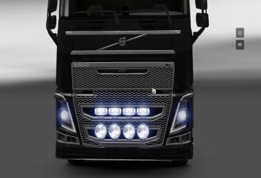 New position in the mask Volvo FH2012