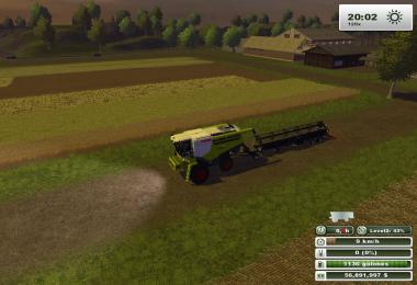 Pack Macdon M150 windrower 3