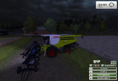 Pack Macdon M150 windrower 3