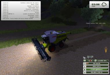 Pack Macdon M150 windrower 3