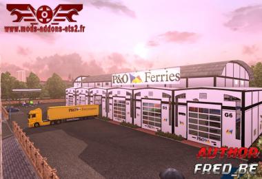 Pack P&O Garage Custom – Trailer Profiliner – Mercedes Actros