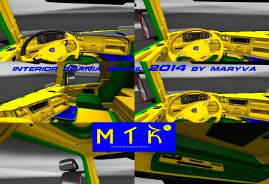 Scania Brasil 2014 Interior