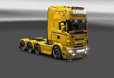 Scania Schwertransport Hanys v1