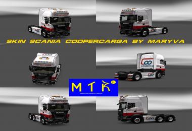 Skin Scania Coopercarga Logistica
