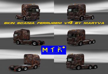 Skin Scania Ferrugem V4