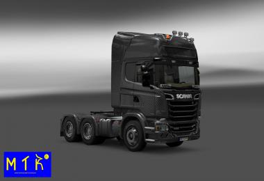 Skin Scania Streamline Carbono