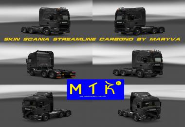 Skin Scania Streamline Carbono
