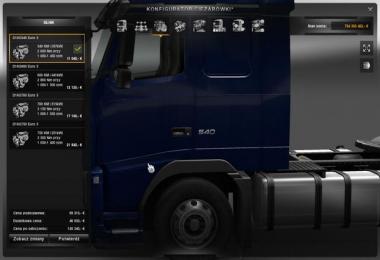 Volvo FH16 2009 engine badges