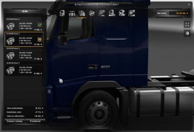 Volvo FH16 2009 engine badges