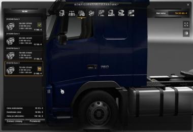 Volvo FH16 2009 engine badges