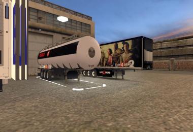 Texaco trailer cistern