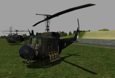 Bell UH1D US ARMY BY ZORLAC v1.0