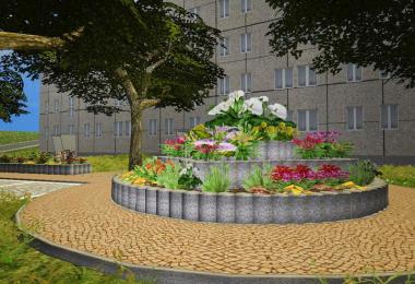 Flower beds with walkways v1.0