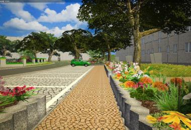 Flower beds with walkways v1.0