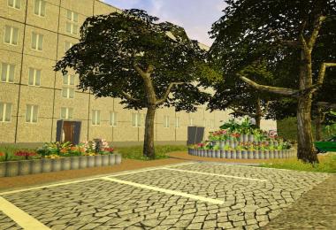 Flower beds with walkways v1.0