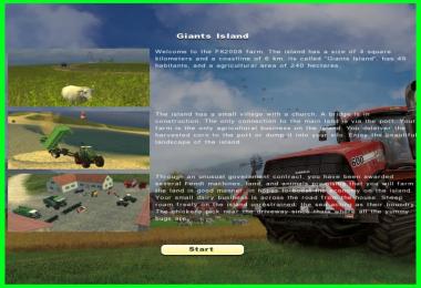 Giants Island V1.1 FS08 Map For FS13