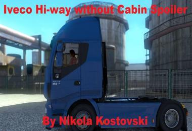 Iveco Hi-way without Cabin Spoiler