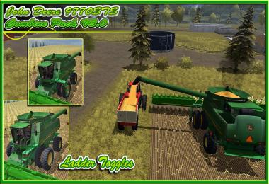 John Deere 9770STS Combine Pack V3.0