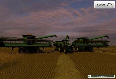John Deere 9770STS Combine Pack V3.0