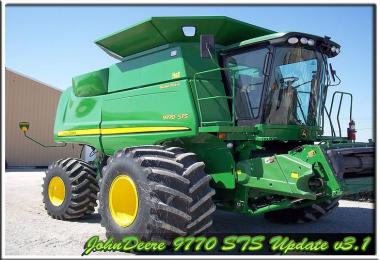 John Deere 9770STS Update V3.1