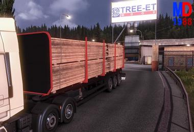 Log trailer Modifier