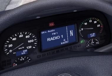 Mercedes Actros 2009 Display